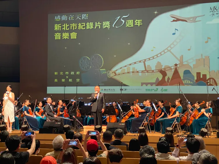 新北市長侯友宜表示，自己也在新北服務邁入15年。莊偉祺攝