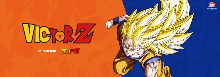 VICTOR x《七龍珠Z》聯名系列睽違5年強勢回歸。業者提供