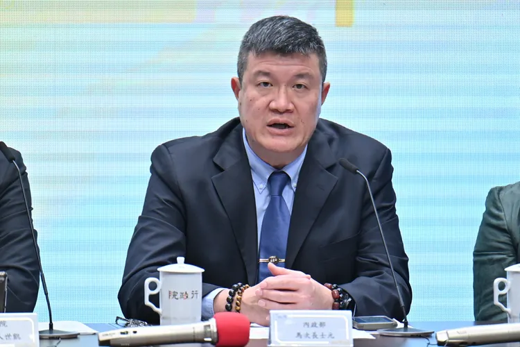 內政部次長馬士元。行政院提供