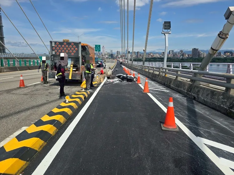 事故現場。警方提供