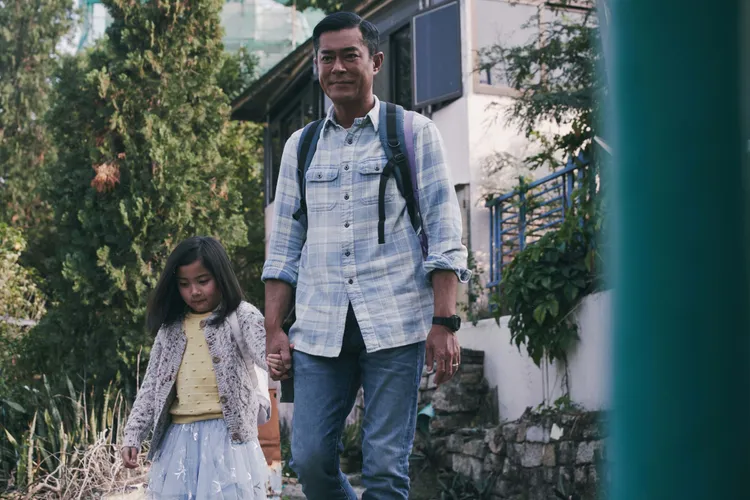 古天樂飾演單親爸。華映提供