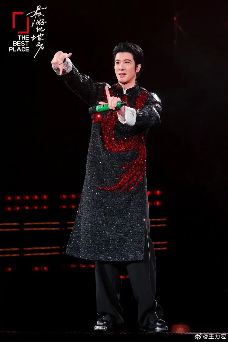 王力宏一連三天在杭州開唱。翻攝王力宏微博