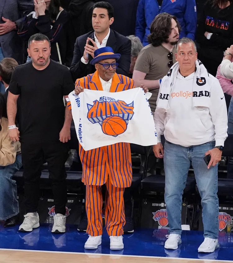 知名導演史派克李(中)。美聯社