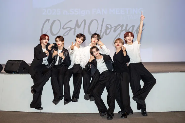 n.SSign在台灣留下很好的印象，回到韓國開直播，對台灣美食讚不絕口。AM STUDIO提供