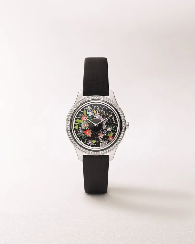 Dior Grand Bal Broderie Florale腕錶，170萬元。品牌提供