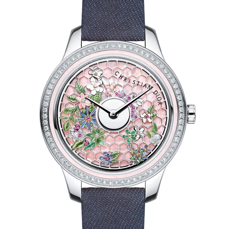 Dior Grand Bal Broderie Florale腕錶，170萬元。品牌提供