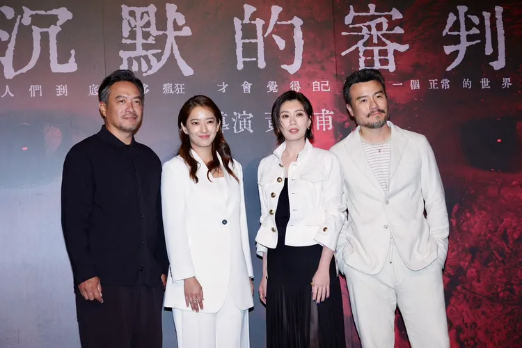 張翰（左起）、周采詩、賈靜雯、李銘忠戲裡有所牽連。攝影中心攝