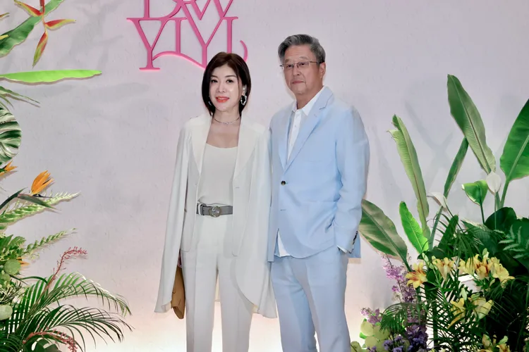 王偉忠、小慧（林慧晶）出席納豆和依依婚禮。莊宗達攝