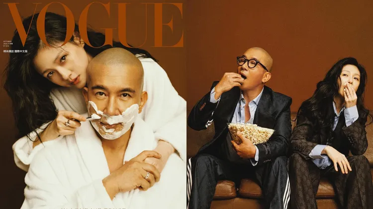 大S和具俊曄曾一起登上雜誌封面放閃，如今天人永隔。翻攝《@hsushiyuan》IG