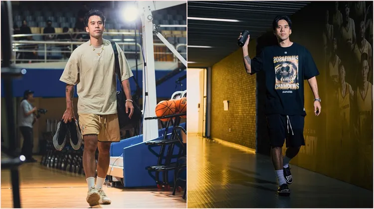 彭尊能打籃球也健身，但發病仍然會相當困擾。翻攝自彭尊臉書