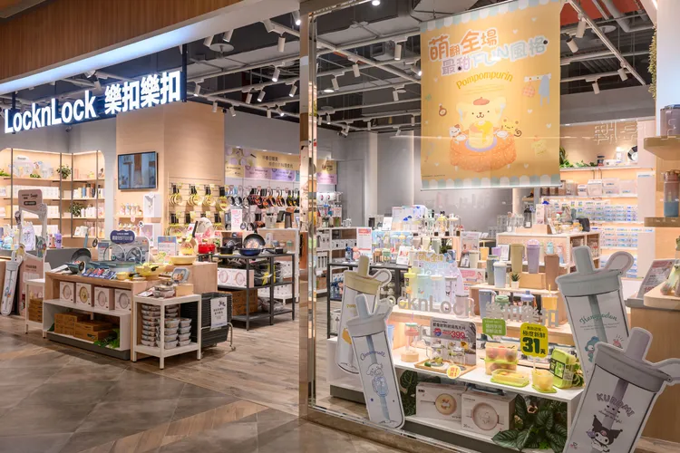 樂扣樂扣Mitsui Shopping Park LaLaport南港店。業者提供