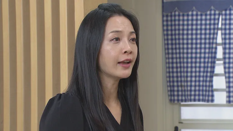 何蓓蓓抓姦完情緒低落。民視提供