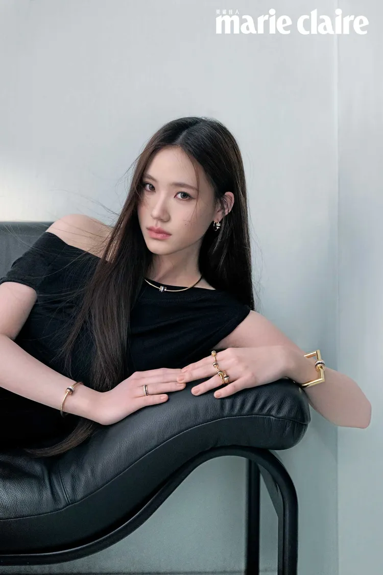 Lily拍攝《Marie Claire Taiwan美麗佳人》封面。《Marie Claire Taiwan美麗佳人》國際中文版提供