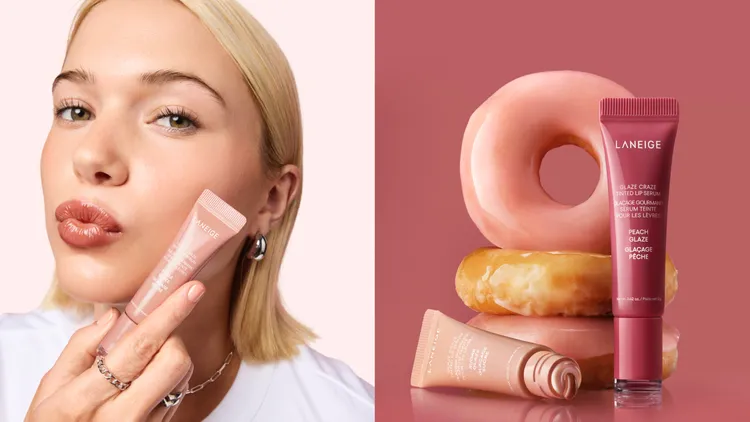 蘭芝甜甜圈澎潤水唇釉，12g／650元。品牌提供