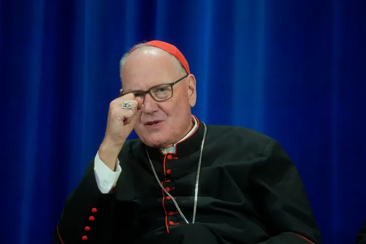 紐約樞機多蘭。美聯社