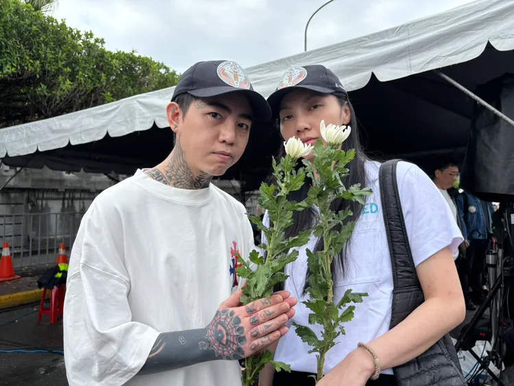 謝和弦夫婦到場。江孟謙攝