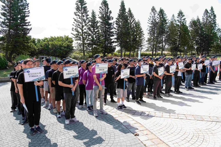 SAE台北第33屆環保節能車大賽，匯聚來自全國各地大專院校的菁英師生隊伍。主辦單位提供