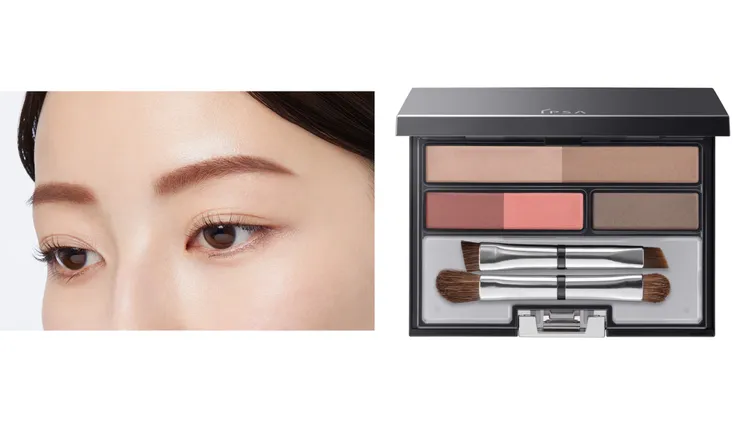 IPSA活現誘色眉彩組#02棕橘，1250元。品牌提供