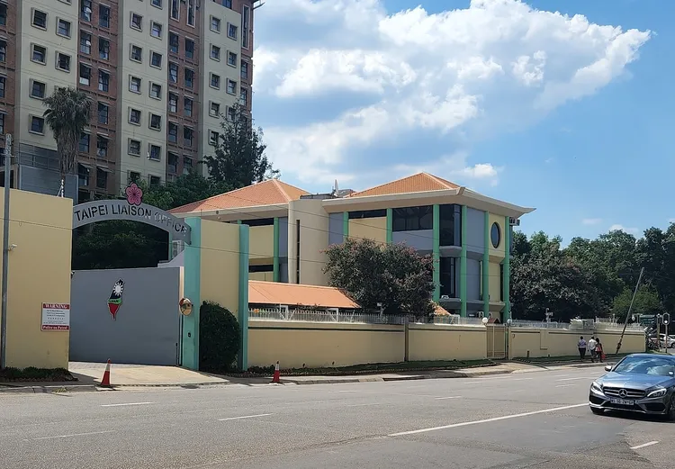 位於南非首都普利托利亞的台北聯絡代表處。翻攝wikipedia