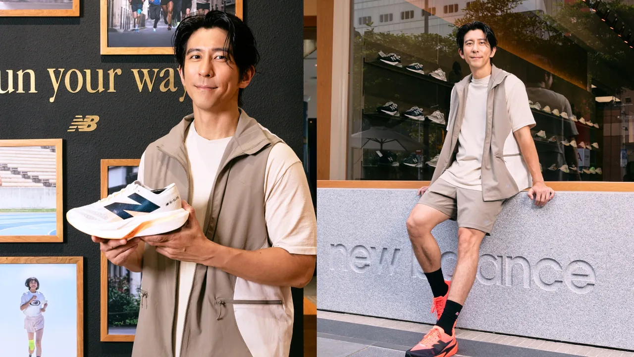 修杰楷現身「NB RUN運動體驗店」開幕活動。品牌提供