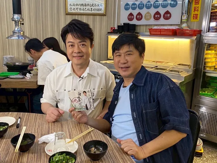 胡瓜（右）和翁立友在西門町都有很多回憶。下面一位提供