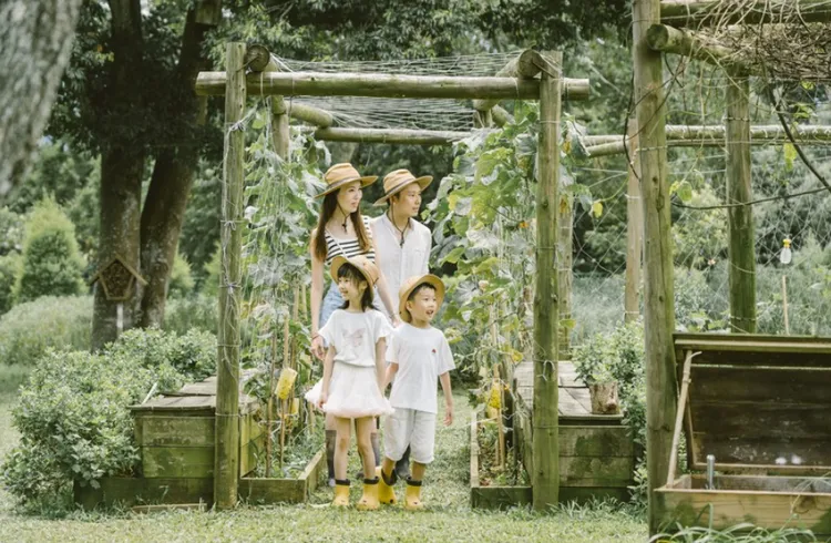 淺山農場生態體驗更適合闔家同樂。業者提供