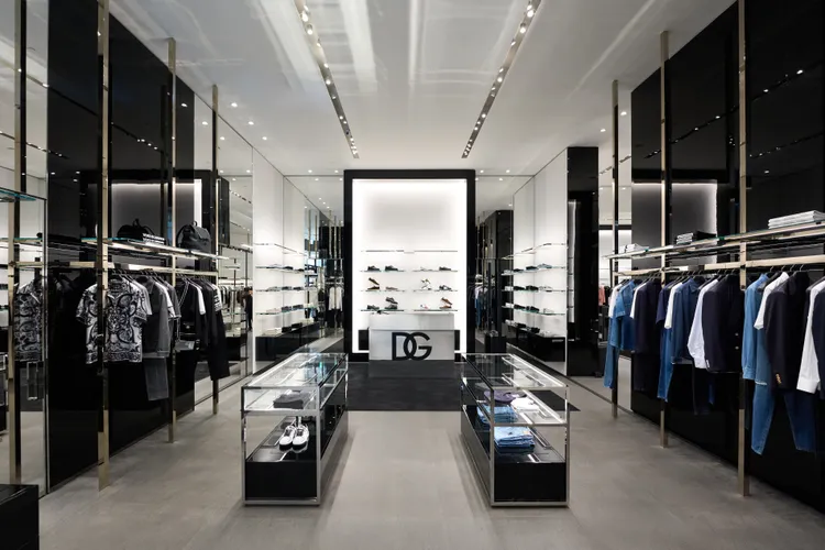 男裝區。品牌提供