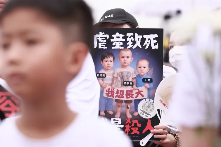 510虐童凱道遊行。彭欣偉攝