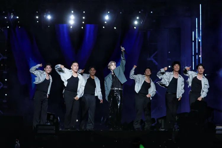 Mark承諾會把GOT7帶來台。讀者提供