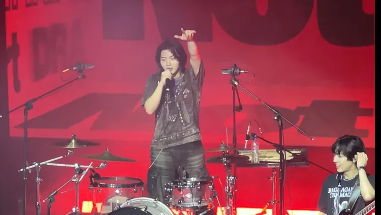 鼓手高康熏。讀者提供