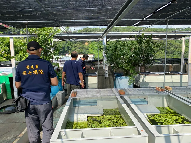 相關單位發動南北搜索。警方提供