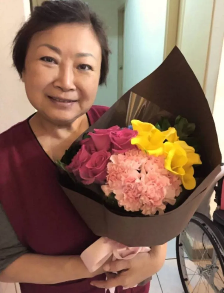 Makiyo媽媽生前最放不下女兒。翻攝Makiyo臉書