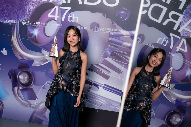 楊富江以《留學生》獲最佳演員獎。金穗獎提供