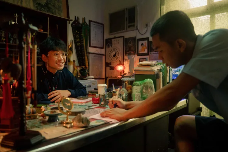 《青春的回擊殺球》由陳泰河、黃迪揚主演。公視提供