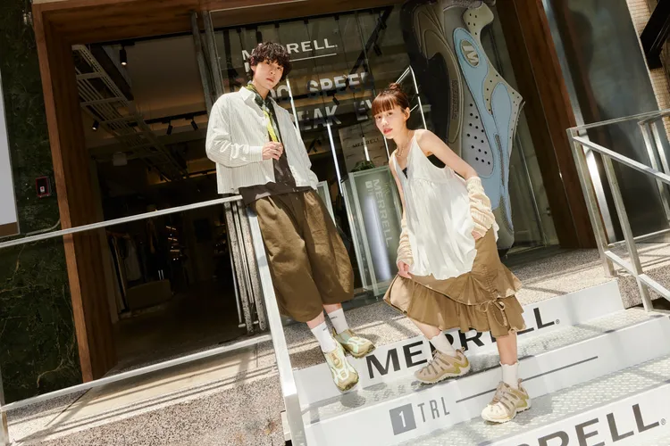 MERRELL 1TRL 2025春夏全系列首度登台。品牌提供