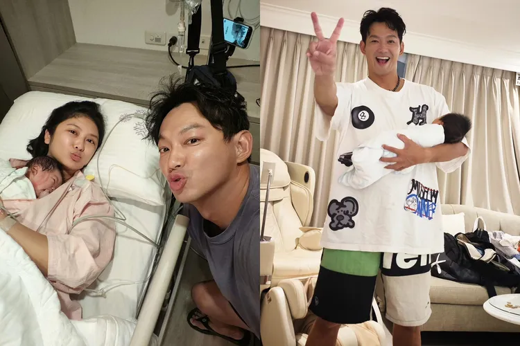 威廉與卓君澤過去喜迎兒子百香果出生，目前卓又懷了第二胎。取自威廉臉書