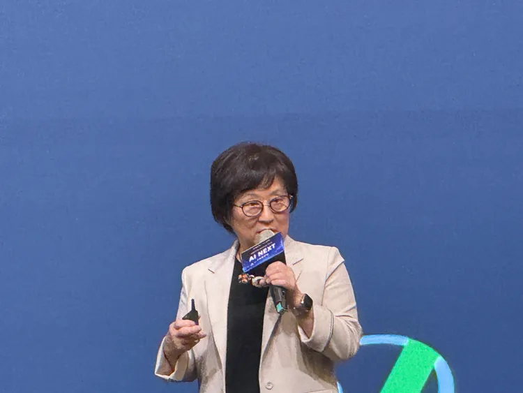 緯穎董事長暨策略長洪麗寗。呂承哲攝