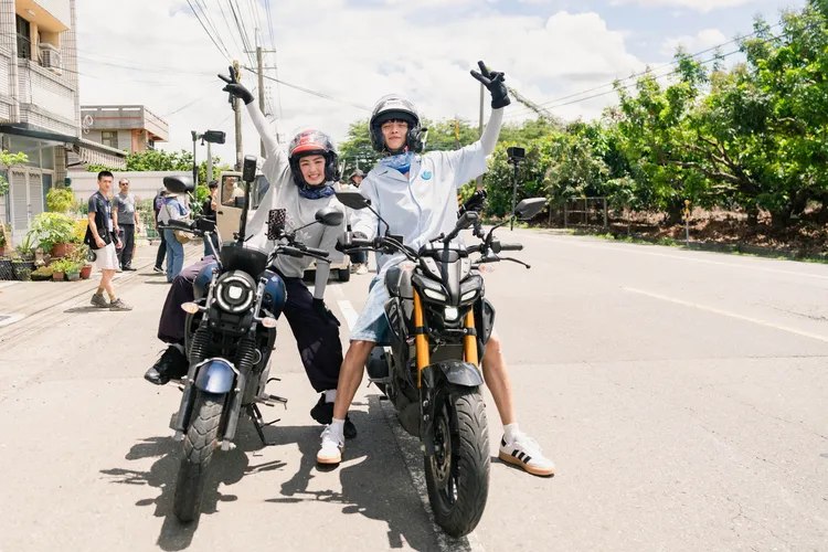 嘉賓林輝瑝（右）、雷嘉汭。 公視提供