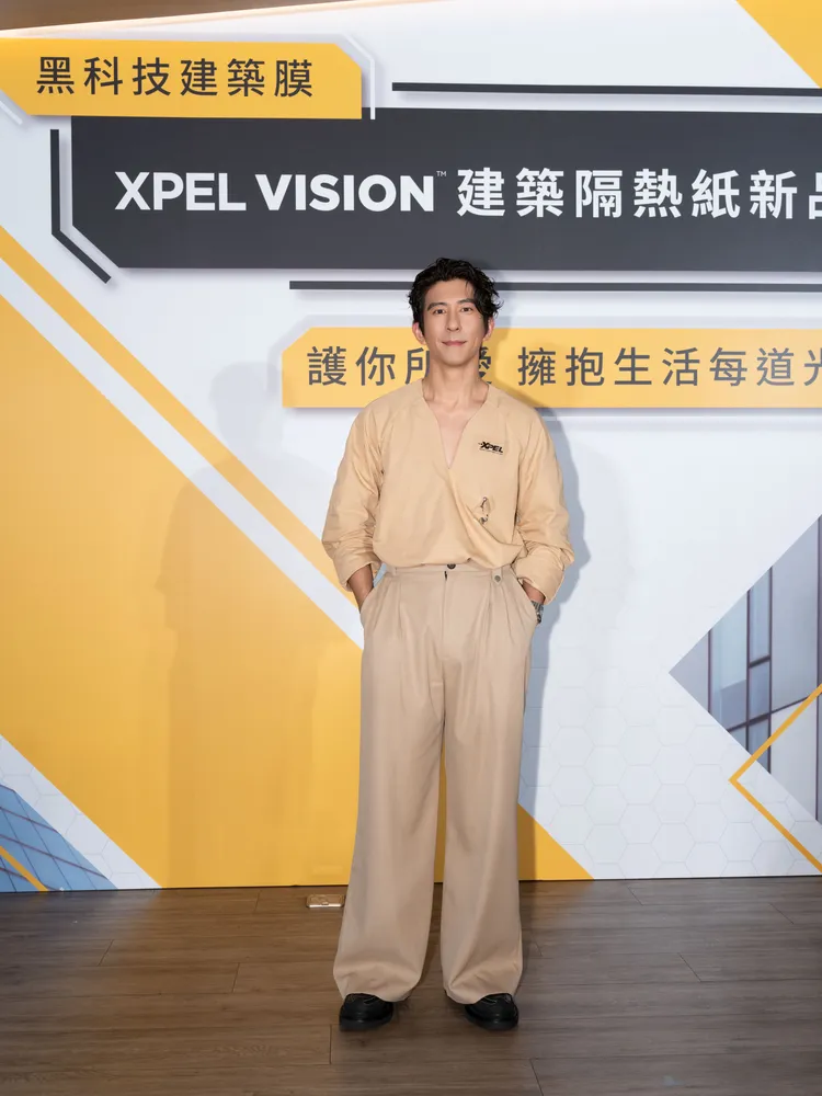 修杰楷分享「從窗戶開始守護家人」的理念。XPEL提供