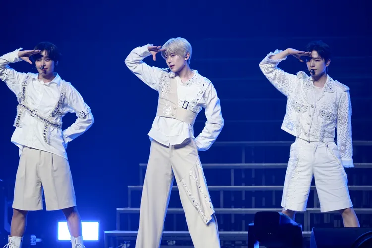 RIKU（左起）、SION、YUSHI。彭欣偉攝