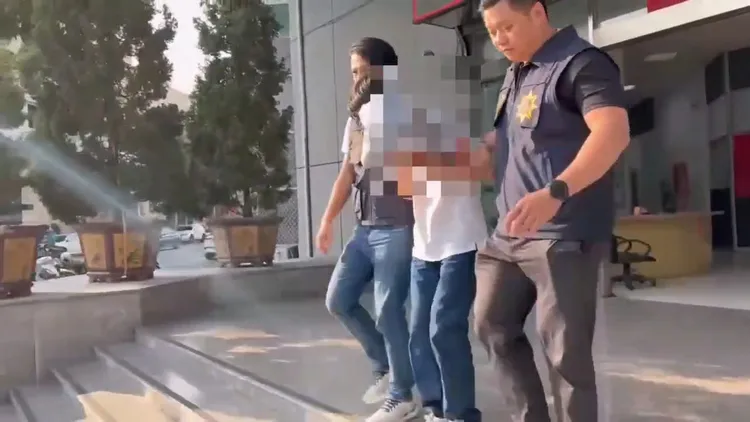 業者遭警方移送法辦。翻攝畫面