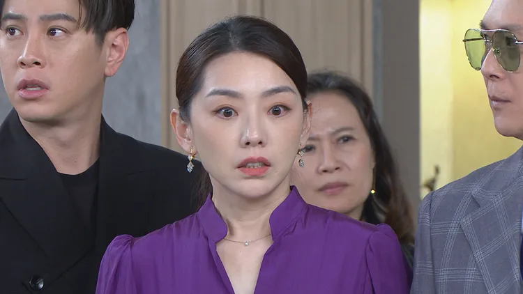 賴芊合整場戲情緒激動。民視提供