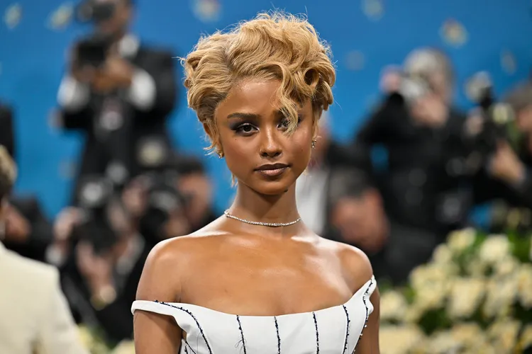 Tyla配戴PANDORA項鍊。美聯社