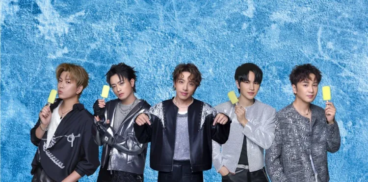  Energy為了超商的冰品代言。相信音樂提供