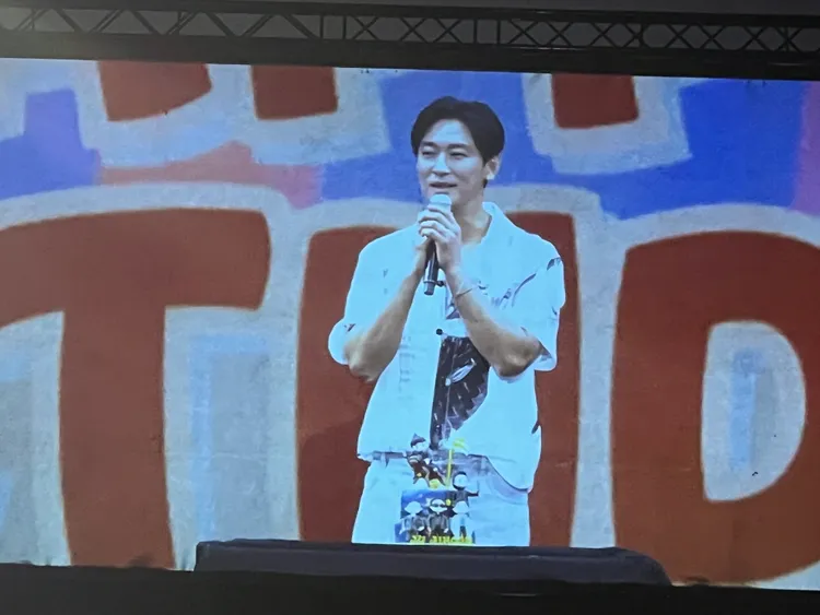 朱智勛感謝粉絲準備的生日蛋糕。讀者提供