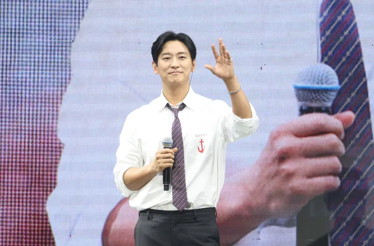 朱智勛睽違6年來台舉行見面會。攝影中心攝