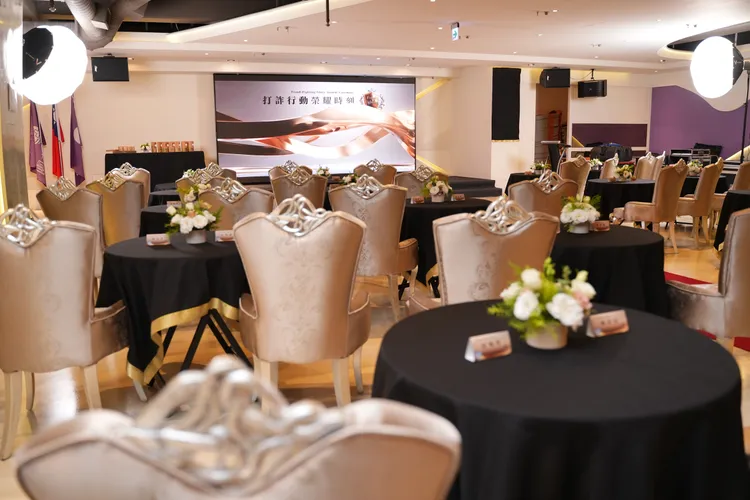 「2025打詐行動 榮耀時刻」頒獎典禮現場。彭欣偉攝