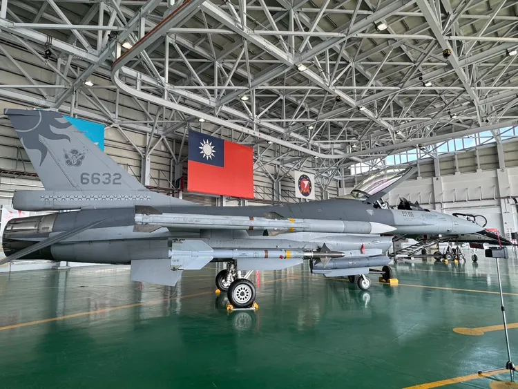F-16V Block 20戰鬥機。讀者提供