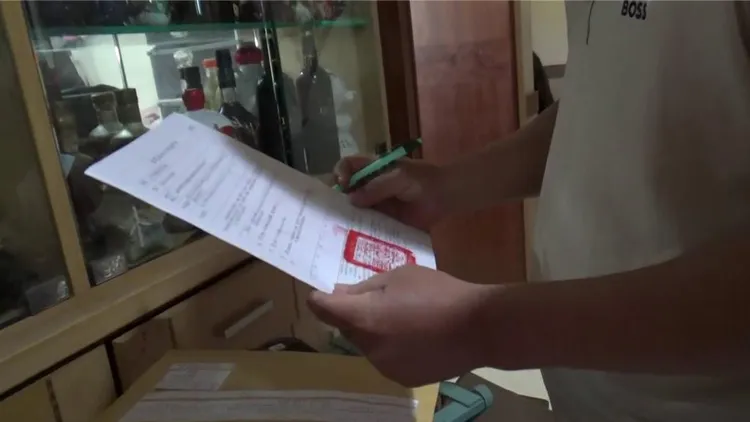 嘉義地檢接獲檢舉偵辦此案，調查員上月30發動搜索並傳喚相關人到案說明。翻攝照片