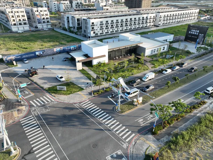 九份子重劃區今年有三場指標個案，當中泰嘉「一字得」社區戶數較為適中，居住最為單純。泰嘉開發提供